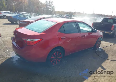 2014 Toyota Corolla Le из США, поврежденный, VIN 5YFBURHE2EP141845